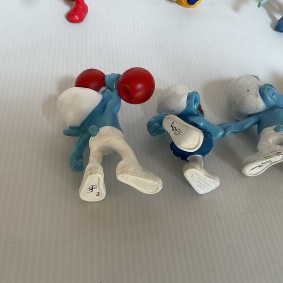 Lot of 13 Vintage 2011 Smurfs McDonald’s Happy Meal Toys | Peyo Figures - Picture 10 of 14
